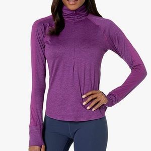 Brooks Dash 1/2 Zip Purple M